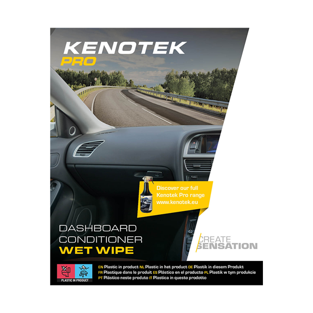 Bilde av Kenotek Wet Wipes Dashboard Conditioner 300STK